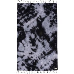 BEACH TOWEL SAND CLOUD Black Acid Wash