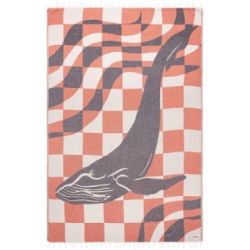 BEACH TOWEL SAND CLOUD Checkered Whale