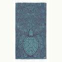 BEACH TOWEL SAND CLOUD Mint Swirl Turtle