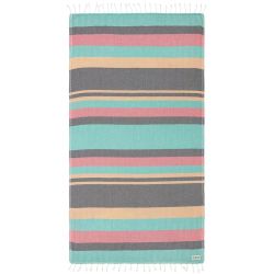 BEACH TOWEL SAND CLOUD Boho Fin - With Zipper Pocket